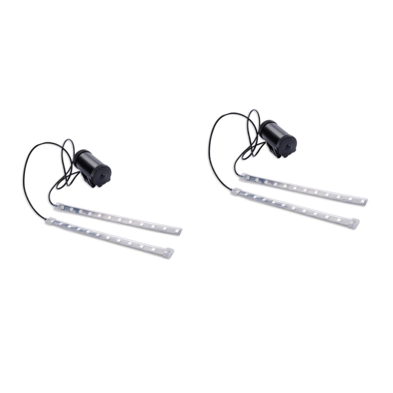 INOOMP 2 Pezzi 5 8 Luci A Raggi per Bici Decorazione per Bici Luce per Ruote Luce per Portellone Posteriore per Bici Fanale Posteriore Luce per Raggi per Bici Luce per Raggi