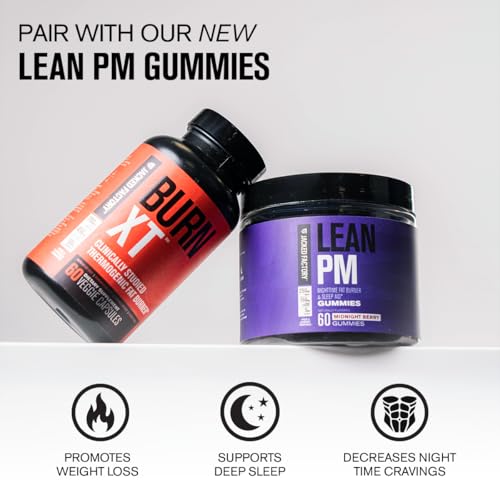 Jacked Factory Burn-XT Clinically Studied Fat Burner & Weight Loss Supplement - Appetite Suppressant & Energy Booster - with Acetyl L-Carnitine, Green Tea Extract and More - 60 Natural Diet Pills - Image 6