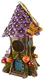 Red Carpet Studios Fairy Bird House, Floral Mushroom Treehouse
