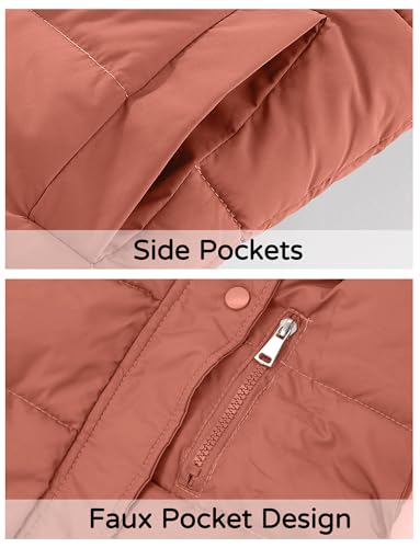 Happy Cherry Puffer Vest for Kids Boys Girls Winter Warm Lightweight Sleeveless Snow Vest Jacket Padded Waistcoat4