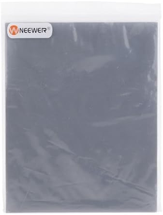Neewer® Large Size 2 Card Set 8" x 10" -White Balance / Exposure Card 18% Gray Card Set for Digital and Film Photography