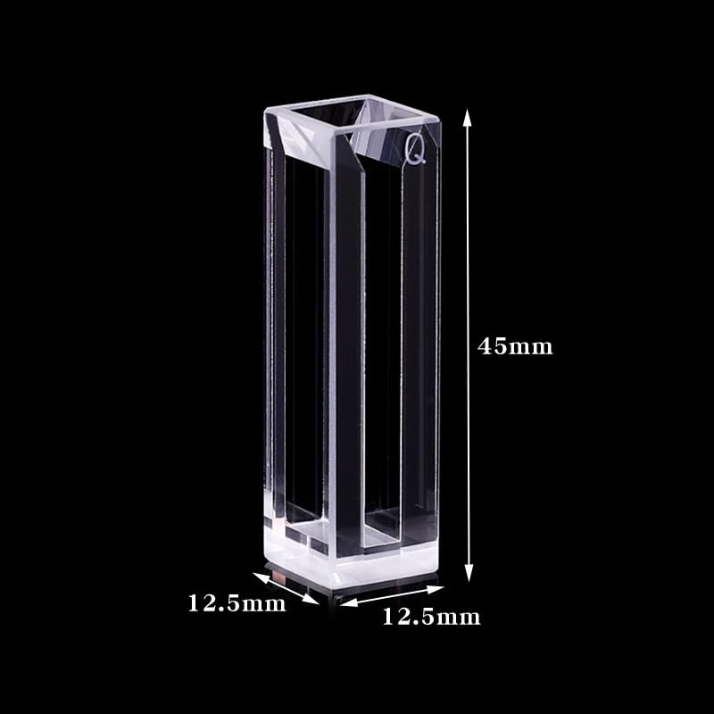 Cuvette de fluorescence en micro-quartz 1400 µl avec couvercle pour laboratoire - 2