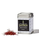 Villa Jerada, Moroccan Saffron, from the Atlas Mountains - 2 Gram Tin (Pack of 1) (SAFFRON 1 TIN)