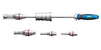 SKF TMIP 7-28 Internal Bearing Puller Kit, Bores 7-28 mm, Sliding Hammer