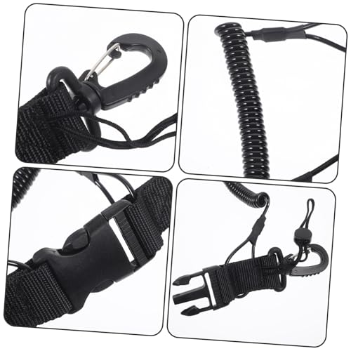 Correa de mano para cámara de buceo con cuerda elástica de pulsera anticaídas 7