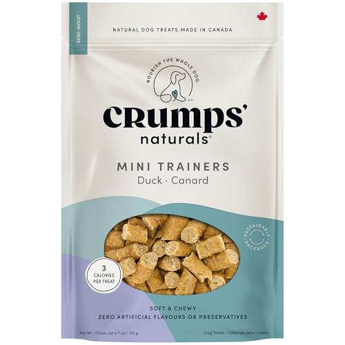 Crumps Naturals Mini Trainers Duck (semi-Moist) 4.7oz image 4