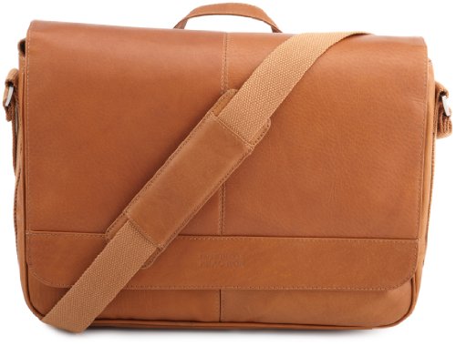 Kenneth Cole Risky Business Messenger Bag, Tan, One Size