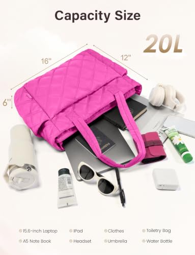 Women's 20L Lightweight Puffer Tote Bag - image 5