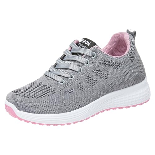 Zapatillas de verano para mujer, zapatos de senderismo para mujer, ligeras, transpirables, ligeras, para el tiempo libre, cojín de aire, para caminar, para fitness, verano, para correr en la calle