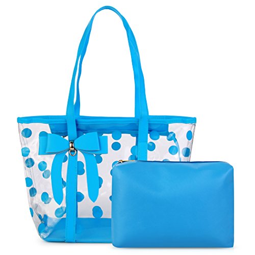 Image of Women's Clear Tote Bags Multi-Use Shoulder bag Handbag Beach bag Shopping Bag | Multi-Use
