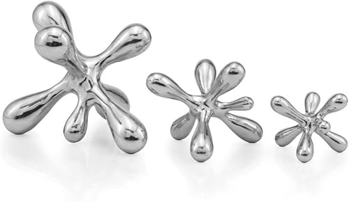 Miniatura 3 de 5129 Cantillo Mutado MD - Gato decorativo de 5.25 pulgadas, escultura moderna para decoración del hogar, aluminio, decoración estética de