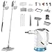 Dampfreiniger, 10-in-1 Handdampfreiniger, 15S Schnelle Aufheizung Dampfwischer, 450 ml Druck-Mehrzweckdampfreiniger, 1500 W, chemikalienfreier für den Heimgebrauch, Reinigung von Böden, Fliesen, Fenst