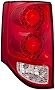 HEADLIGHTSDEPOT LED Tail Light Compatible with Dodge Grand Caravan 2011-2020 Includes Left Driver Side Tail Light