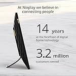 Nixplay Digital Picture Frame [AI-Enhanced] Stunning HD Touch Screen Display | Perfect Digital Picture Frame for Gifting | Auto-Rotation Feature, Securely Share Photos/Videos via Email or App | 10.1" - Image 4