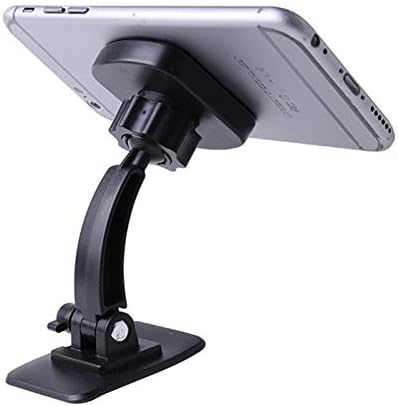qdlzlg 360 degree rotating car adjustable paste magnet magnetic mobile phone holder car air vent clip mount