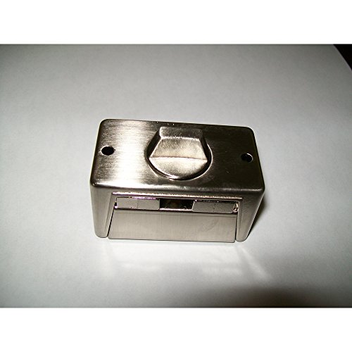 Keyed Storm Door Deadbolt - Satin Nickel For 1-1/4 Thick Door #TOP5