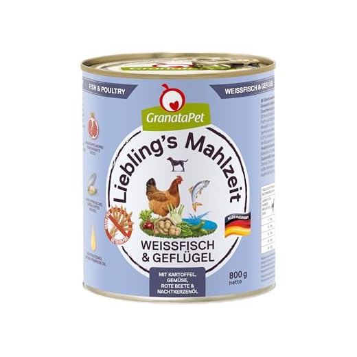 GranataPet Liebling's Mahlzeit Weißfisch