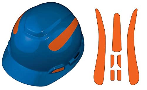 Casque 3M de marque 3M orange réfléchissant Accuform Viz-Kit de sécurité LHTL670OR