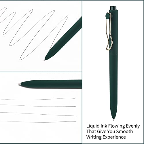 Wy Wenyuan Ballpoint Pens, Pens Fine Point Smooth Writing Pens, Nice Teacher Pens For Journaling, Black Ink 1.0 Mm Pens Office Desk Accessories, Aesthetic Gift School Office Supplies For Note Taking thumb #5