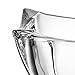 Mikasa Baron Crystal Square Bowl, 8 Inch