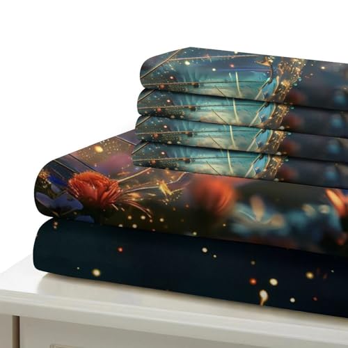 Housse de couette 220x240 microfibre ultra douce 3D