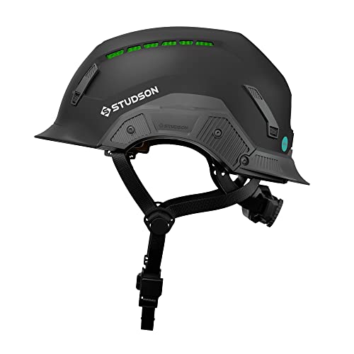 Studson Shk-1 Vented Safety Helmet (Black, M/L (53-59Cm)) #TOP7