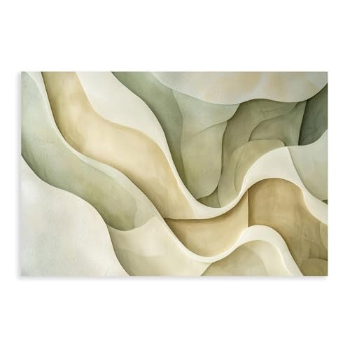 XAHOR Organic Minimalism Wall Art – Abstract Nature Shapes –