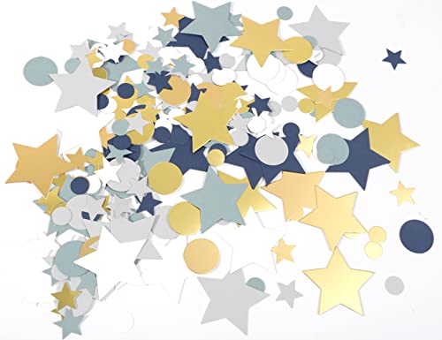 Outer Space Baby Shower Party Confetti - First Trip Around The Sun