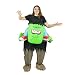 Bodysocks - Inflatable Frankenstein Scary Monster Piggyback Blow Up Adult Fancy Dress Costume