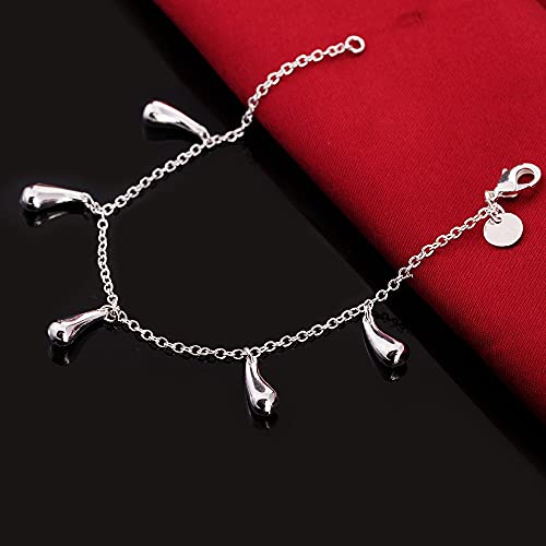 Bracelets à eau et bangles femme : chaîne géométrique bijoux de fête - 4