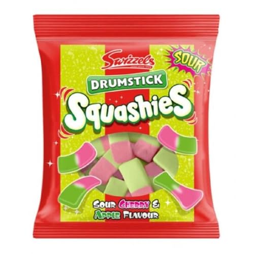 Squashies Drumstick Cherry y Apple - 120g Pack de 6 miniatura 3