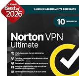 Norton VPN Plus 2026 │ 5 Dispositivi │ 1 Anno rinnovo automatico │ Codice d'attivazione via email