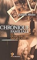 Chronique familiale en quartier impopulaire 2707136425 Book Cover