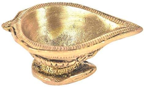 phareLamp Presents Brass Handmade Kuber Diya/Oil Lamp (Multicolor, Standard) #A112