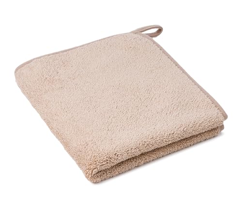Gözze - Zaubertuch, Sehr saugstarkes Mikrofasertuch, 600 g/m², Reinigungstuch für Bad, Küche und Auto, 40 x 40 cm - Sand