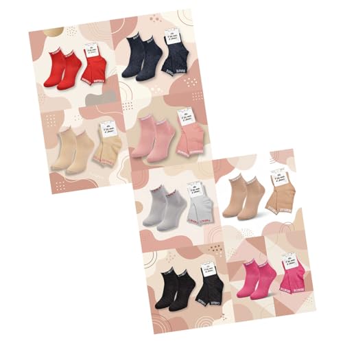 Chaussettes paillettes femme OZABI parfaites avec vos baskets - 4