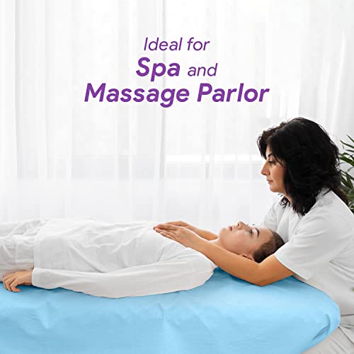 Disposable Sheets For Massage Table - 40" X 72" 5 Pack - Medical Drape Sheets For Beds, Stretchers, Tables - Absorbent And Leak Proof Covers For Spa, Tattoo Parlor, Salon, Medical Office #TOP4