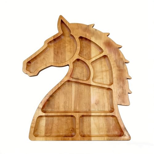 Plateau en bois avec compartiments anti-mélange pour fromage - 7