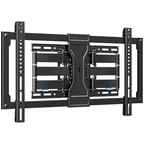 ELIVED Ultra Slim TV Wandhalterung für 37-90 Zoll Fernseher Flach TV Wandhalterung schwenken und neigen Max VESA 600x400mm hält bis zu 60kg. Max 16 Holzständer TV Halterung
