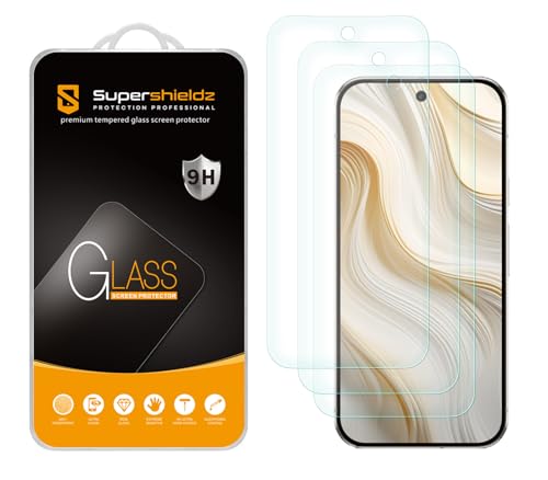 Supershieldz (3 Pack) Designed for Google Pixel 9a Tempered Glass ...