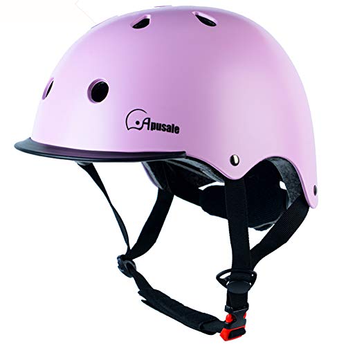 Apusale Kids Toddler Bike Helmets CPSC-Certified,Bicycle Helmets for Girl Boys,Multi Sports, Size