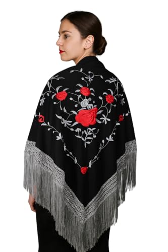 Châle Espagnol Flamenco léger pour éviter la fatigue durant la danse