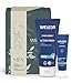 WELEDA Bio Geschenk Set MEN - Naturkosmetik Geschenkbox Pflegeset bestehend aus For Men Active Fresh 3in1 Duschgel & M&auml;nner Feuchtigkeitscreme. Optimal zur t&auml;glichen Pflege von Gesicht und K&ouml;rper