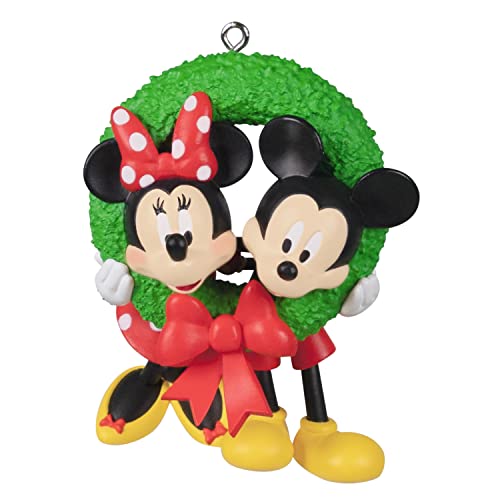 Hallmark Keepsake Christmas Ornament 2022, Disney Mickey And Minnie Merry Makers #TOP27