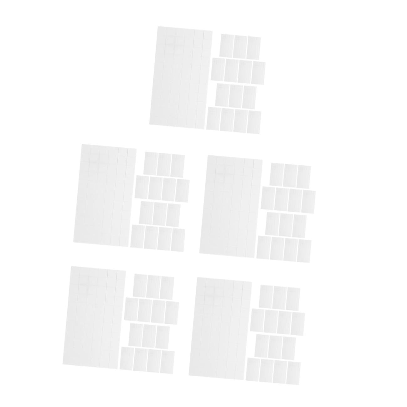 Tofficu 75 Blatt Doppelseitiges Schaumstoff Klebeband 3mm Selbstklebende Fotoquadrate für Bastelarbeiten mit 3D Unterstützung und Tragbarem Design für Wandbefestigung und Büro