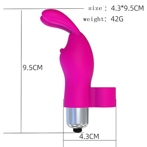 Capa para dedo Mini Bullet Vîbrâdøres Estimulador Vîbrâdør feminino Clịtórịs Clîtôris Coelho Víbrạdọ
