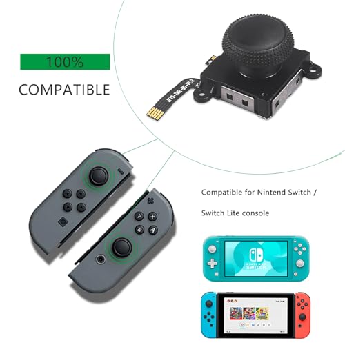 Image of VGBUS Qualitied TMR Electromagnetic Joystick Replacement for Switch Oled /Switch /Switch Lite-10 Packs (TMR SWITCH JOYCON) [playstation]