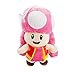 Peluche Super Jeu Mario Rose en Peluche Poupée Toadette Champignon Animaux en Peluche Enfants Jouets 18 Cm
