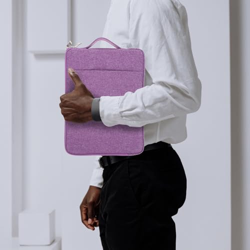 Funda para Portátil de 11 Pulgadas Morada OUNONA Resistente de Transporte 3