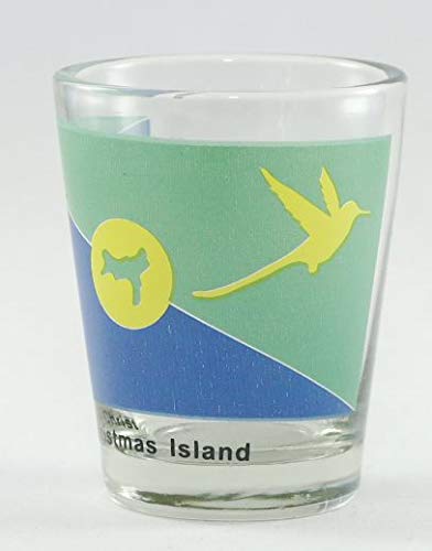 Christmas Island Flag Shot Glass